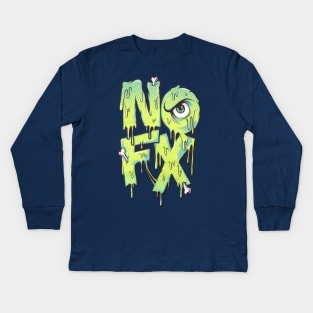 nofx eye Kids Long Sleeve T-Shirt